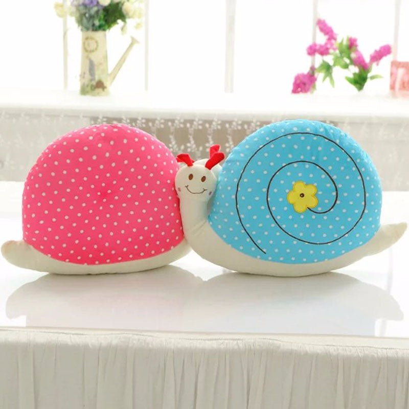 Αdorable Snail Doll - Cute Snail Pillow