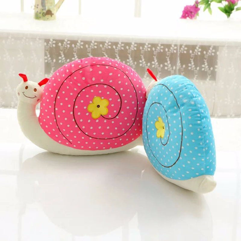 Αdorable Snail Doll - Cute Snail Pillow