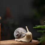 Αdorable Snail Doll - Ceramic Small Snail Ornaments