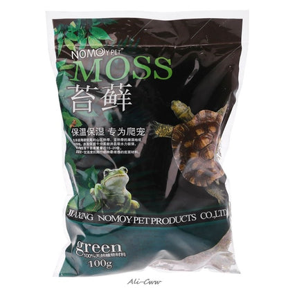 Natural Terrarium Moss For Pet Snails & Reptiles 100gr