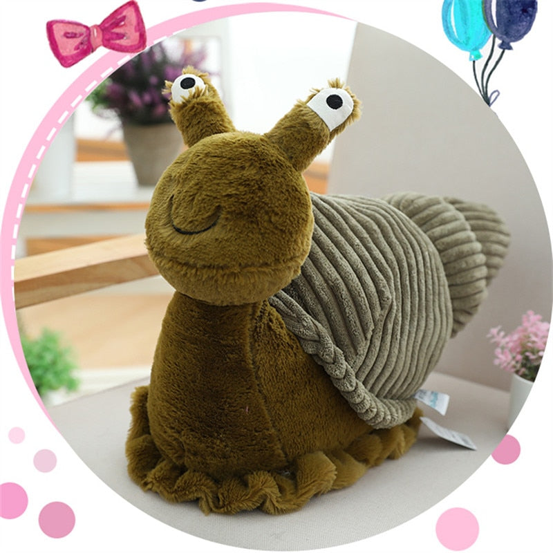 Αdorable Snail Doll Pillow