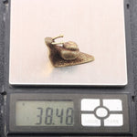 Retro Pure Mini Snail -  Small Ornament Brass Miniature Figurine