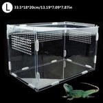 Terrarium For Pet Snails (Snailarium) Transparent Acrylic Magnetic